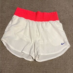 Nike Women's Athletic Shorts with Pink Waistband